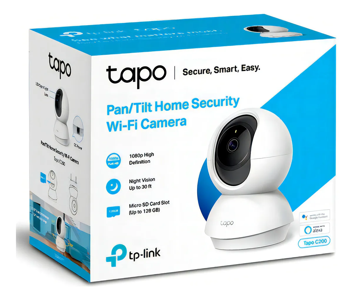Cámara Wifi TAPO con resolución 2MP