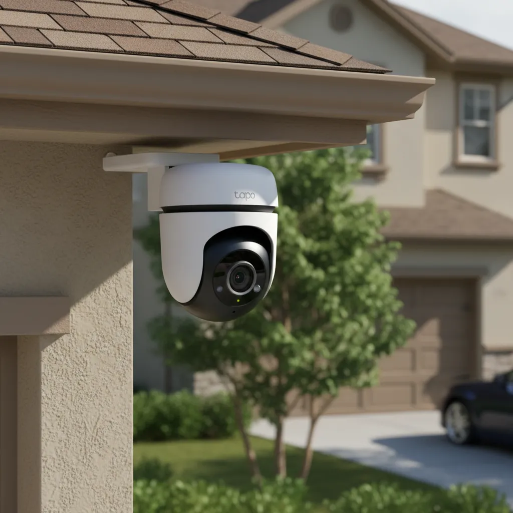 Cámara Tapo IP Wifi Exterior Robótica Full HD