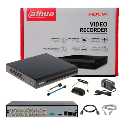 DVR Dahua De 16 Canales Penta-hibrido HD