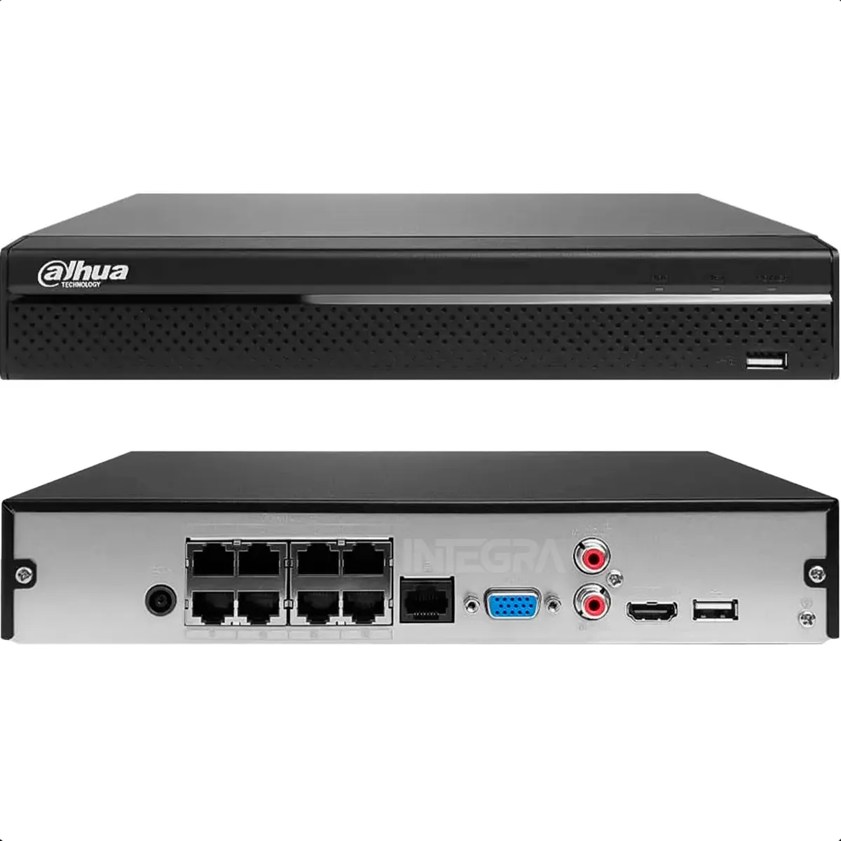 NVR Dahua De 8 Canales PoE 4K/8mpx